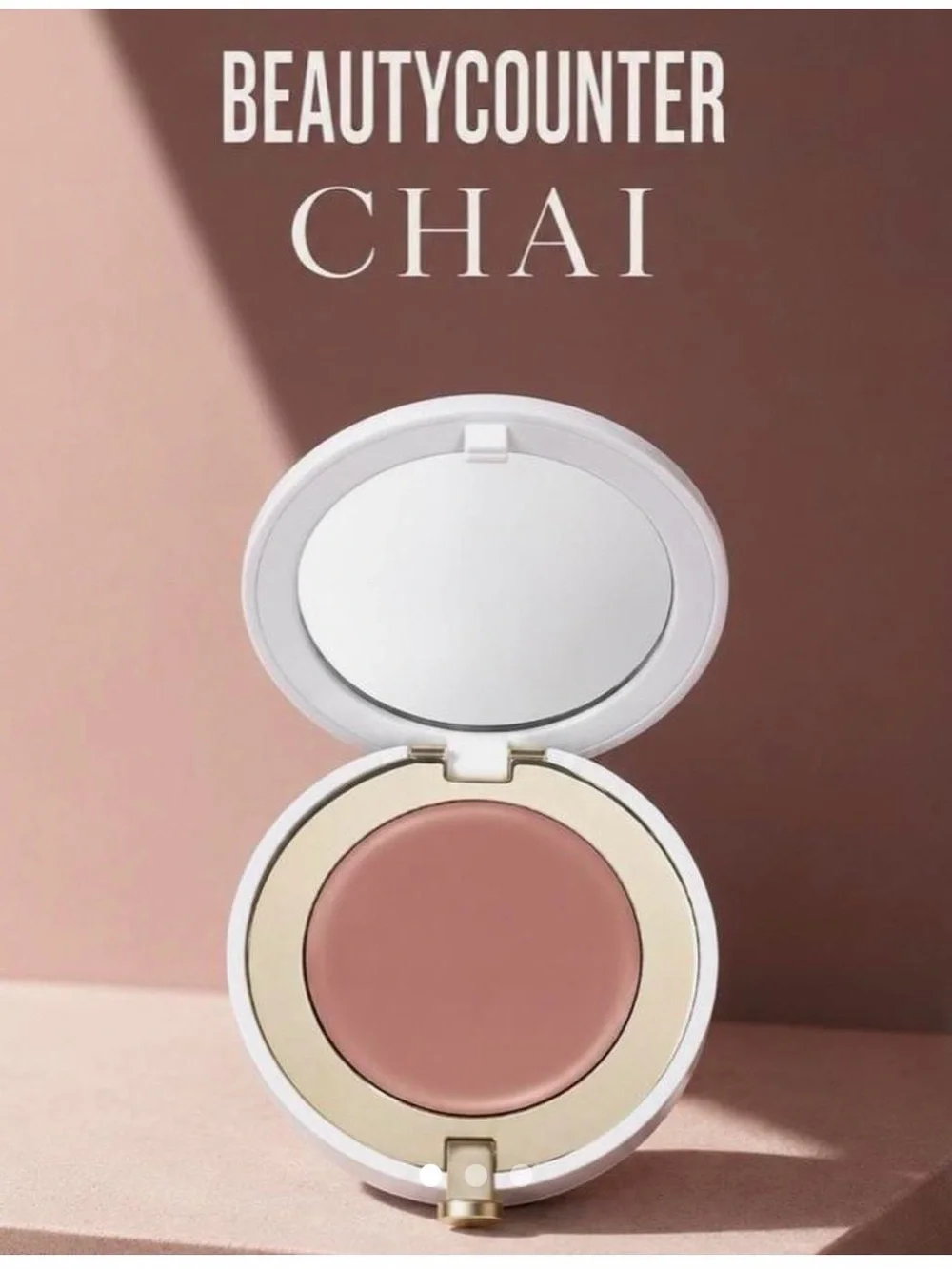 Beauty Counter Cream Blush in Chai